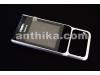 Nokia 3230 Kapak Original Front Cover A-Cover Silver New 0266513