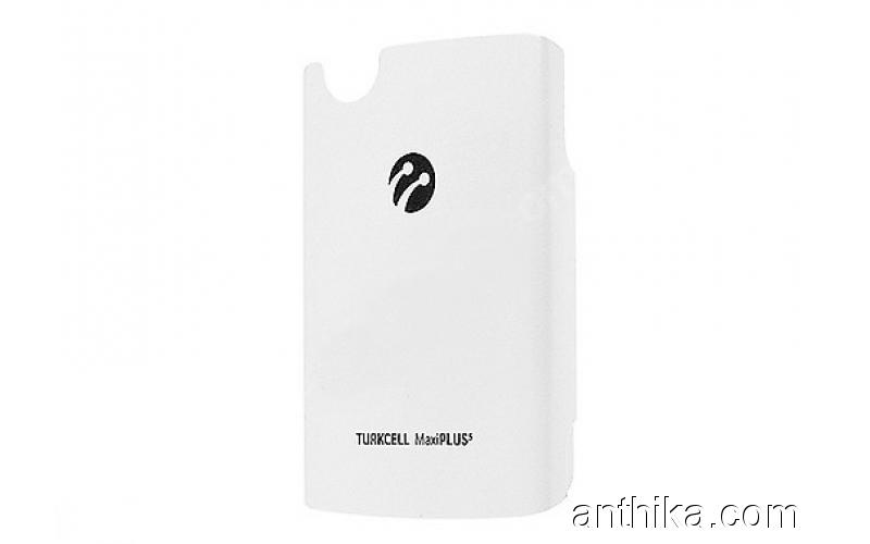 Turkcell T21 Maxiplus 5 Kapak Original Battery Cover Nfc White New