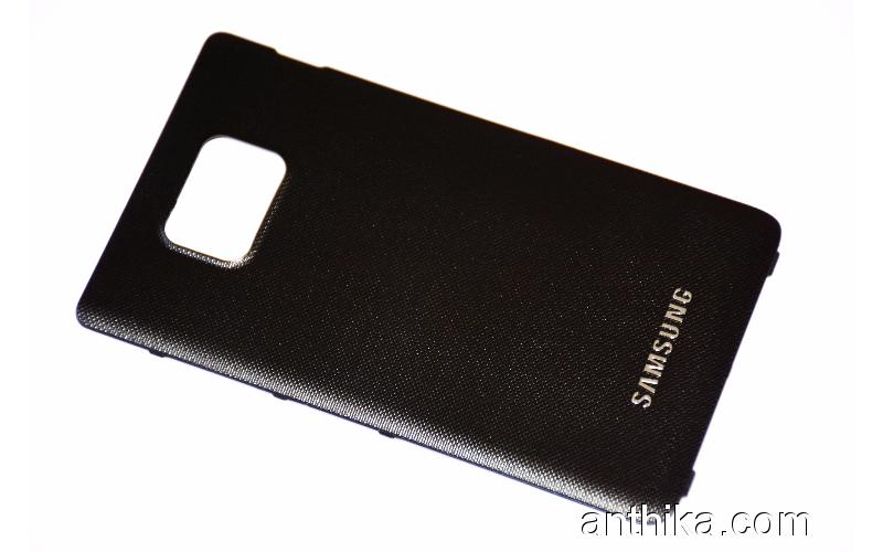 Samsung i9100 Galaxy S2 Kapak Orjinal Battery Cover Black New