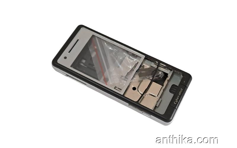 Sony Ericsson c510 c510i Kapak Kasa Housing Navy Black New