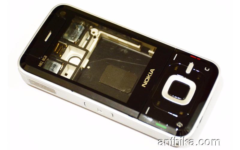 Nokia N81 Kapak Tuş Kasa Orjinal Full Housing Black New