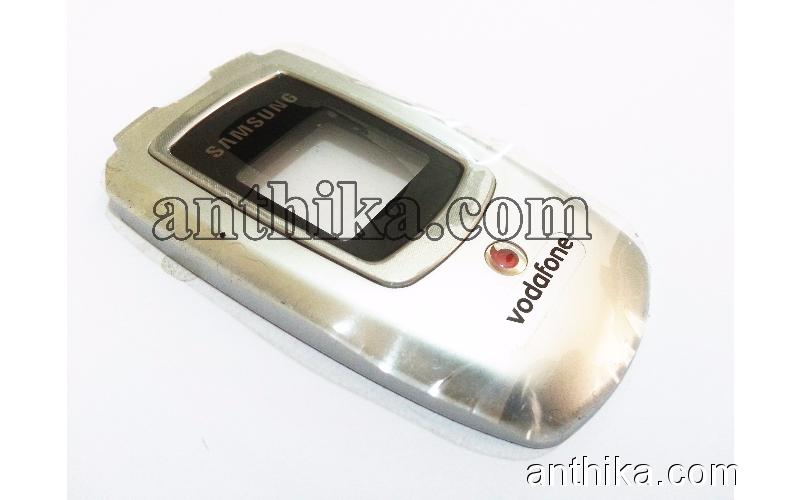 Samsung ZV40 Kapak Original Front Cover Silver Vodafone New