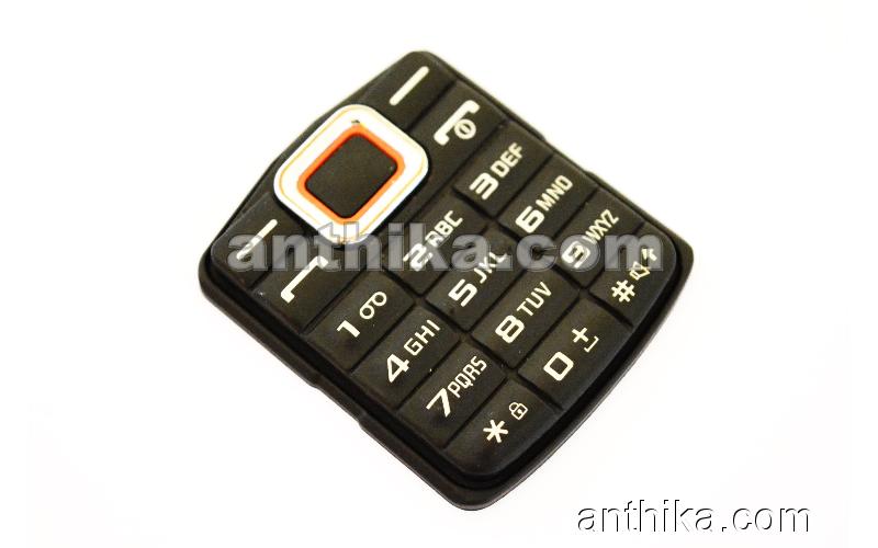 Samsung E1130 Tuş Original Keypad Black New