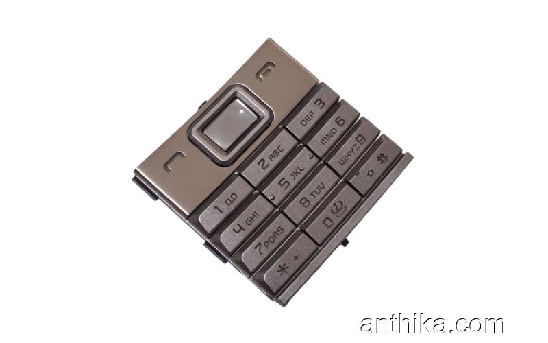 Nokia 8800 Sirocco Tuş Original Keypad Silver New Condition