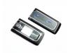 Nokia 6555 Kapak Set Original Front and Battery Cover Black New