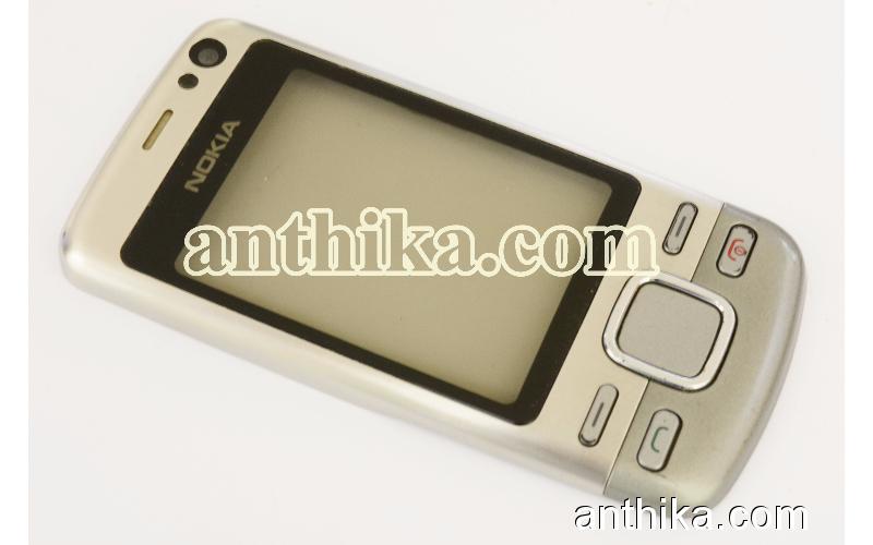 Nokia 6600i Slide Kapak Tuş Orjinal Front Cover Grey Used