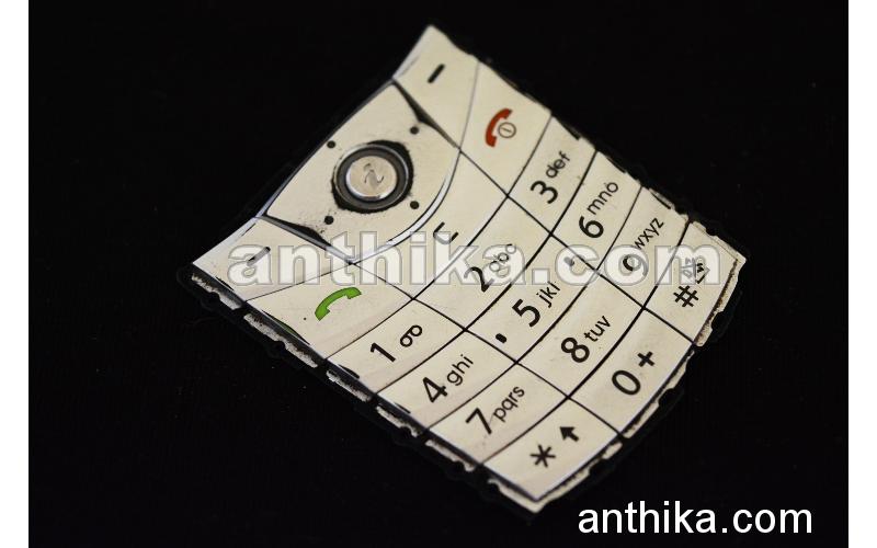 Samsung E200 Tuş Original Keypad Silver Used