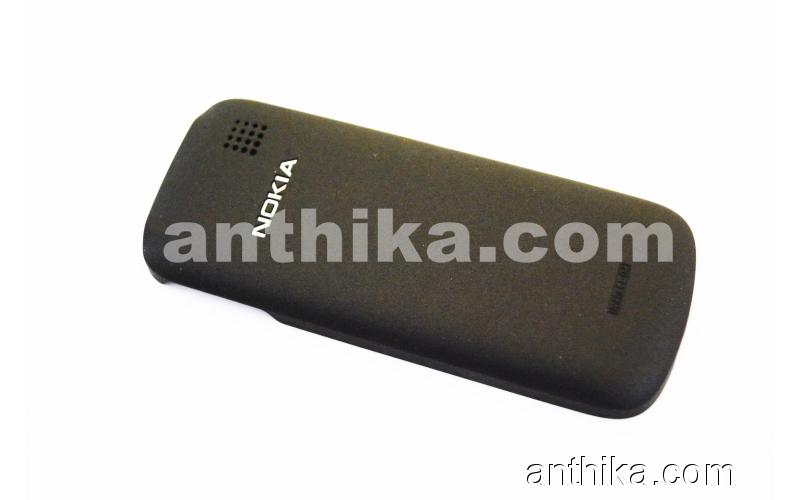 Nokia C1-02 Kapak Original Battery Cover Black New