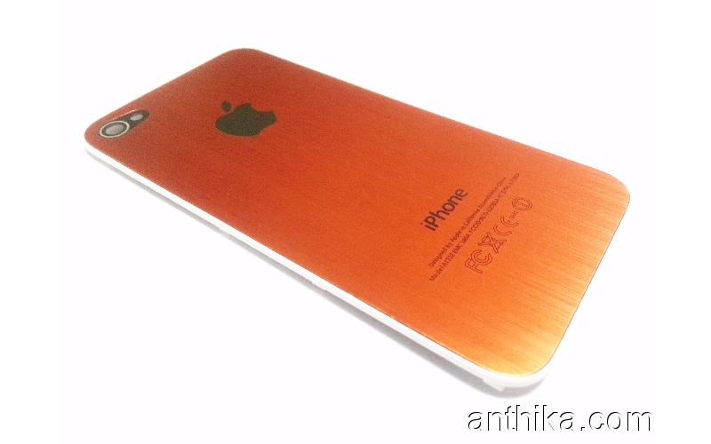 Apple Iphone 4 4s Kapak Orjinal Kalitesinde Battery Cover Orange