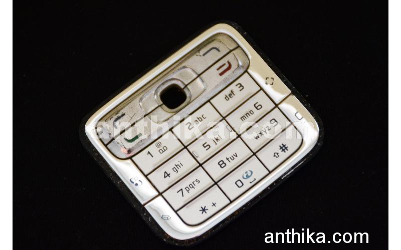 Nokia N73 Tuş Original Keypad Silver Used