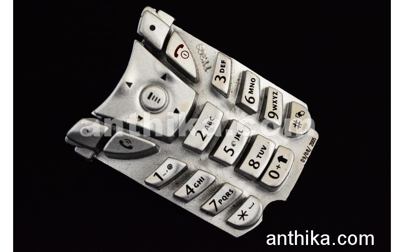 Motorola C113 Tuş Original Keypad Silver New