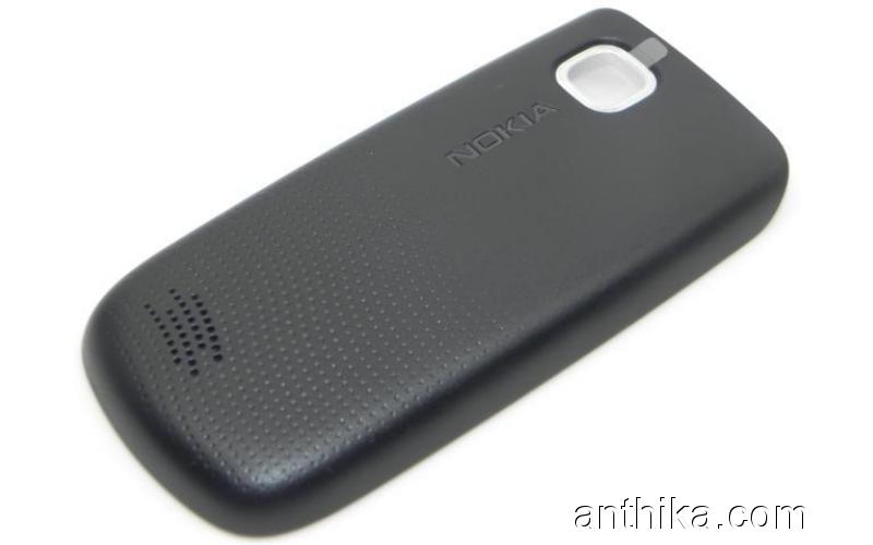 Nokia 2220 Slide Kapak Original Battery Cover Black New 0255791