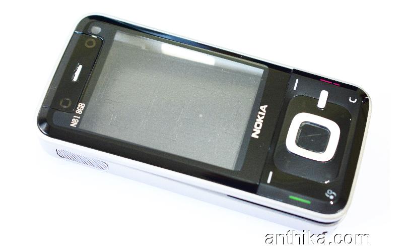 Nokia N81 8GB Kapak Tuş Kasa Orjinal Kalitesinde Full Housing Black New