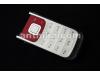 Nokia 2720 Fold Tuş Original Keypad Silver Rose New 0254360