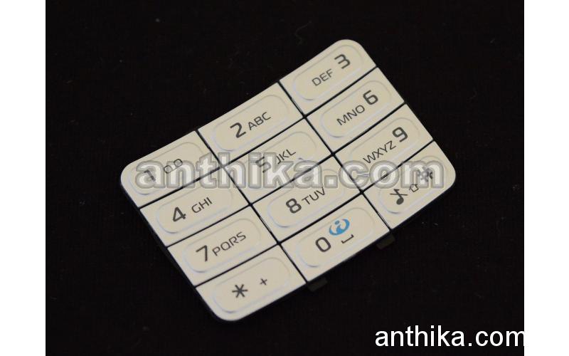 Nokia 5300 Tuş Original Numeric Keypad Silver New 9799074