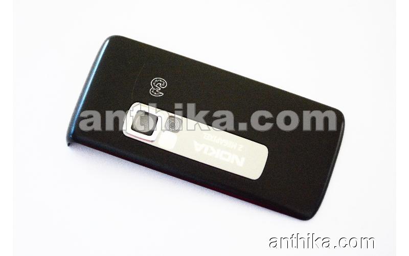 Nokia 6280 Kapak Original Xpress On Battery Cover Black New