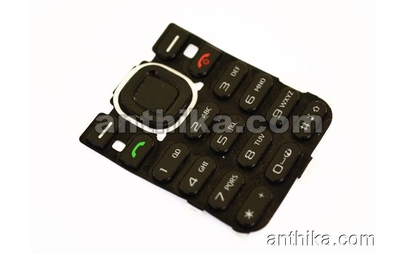 Nokia 5220 Tuş Original Keypad Black Used