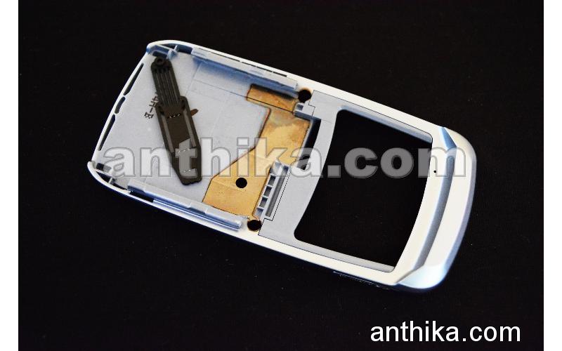 Samsung E250 Kasa Original Middle Cover Ice Blue New