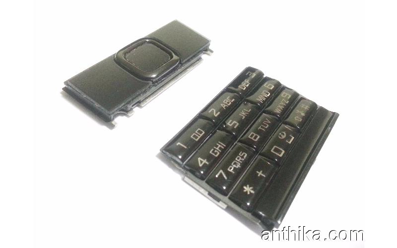 Nokia 8800 Black Arte Tuş Takım Orjinal Keypad Set Used