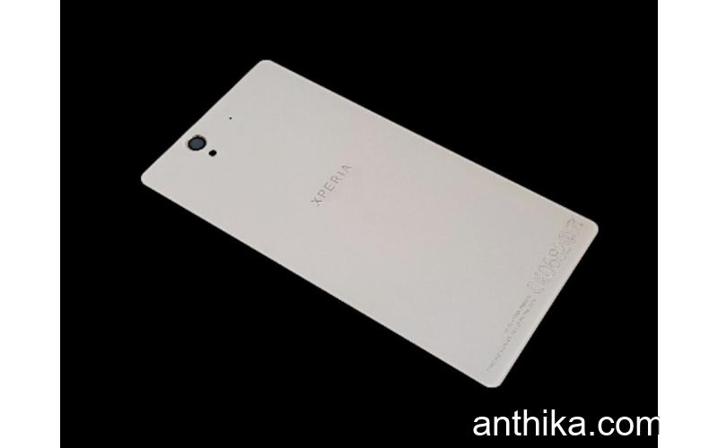 Sony Xperia Z Kapak Original Battery Cover White New