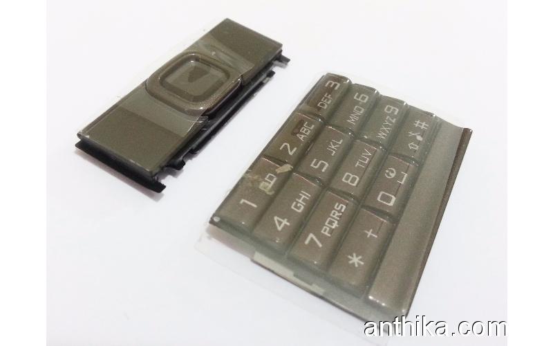 Nokia 8800 Sapphire Arte Tuş Takım Orjinal Keypad