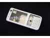 Nokia N73 Kapak Kasa Tuş Original Full Housing White Plum Used