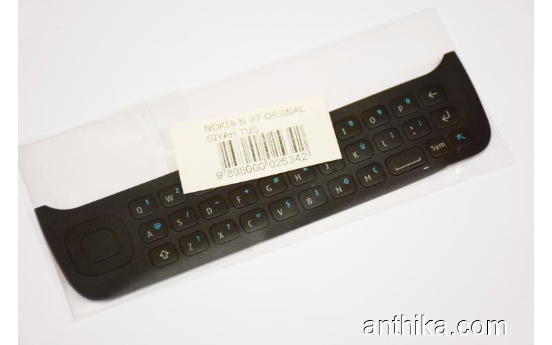 Nokia N97 Tuş Klavye Orjinal Keypad Black New Condition