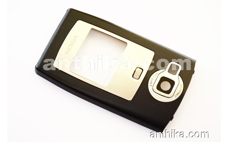 Nokia N71 Kapak Original A-Cover Front Cover Black Used