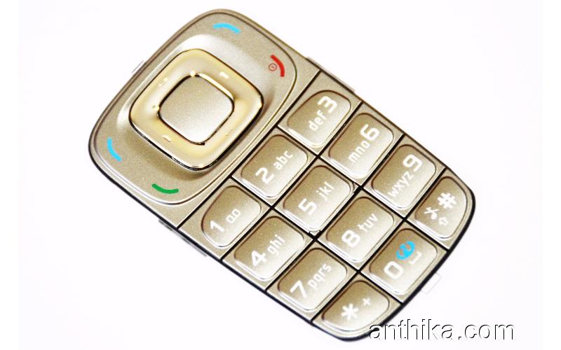 Nokia 6085 Tuş Orjinal Kalitesinde Keypad Silver New