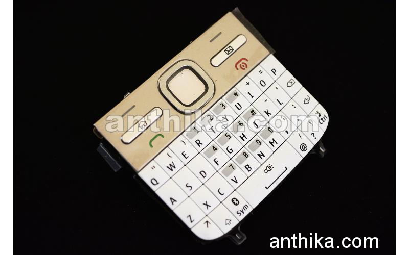 Nokia E5 E5-00 Tuş High Quality Keypad White New