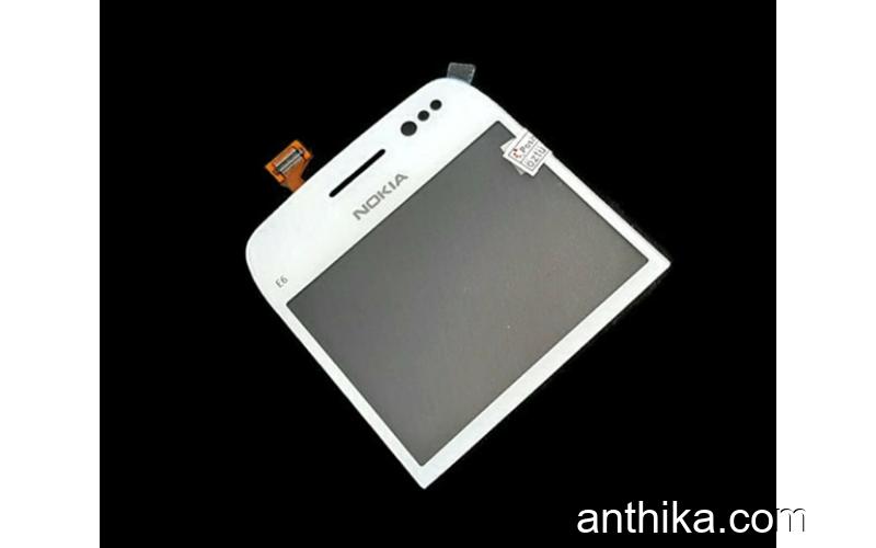 Nokia E6 E6-00 Dokunmatik Original Digitizer Touchscreen White New