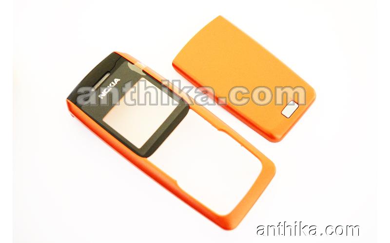 Nokia 2310 Kapak Takım Original Xpress on Cover Orange New