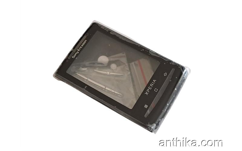 Sony Xperia X10 Mini Kapak Tuş Original Front-Battery Cover Black New