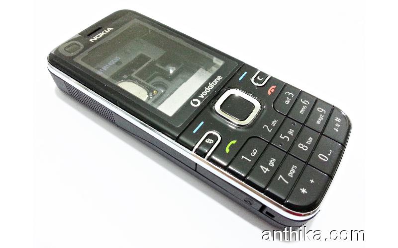 Nokia 6123 6124 Classic Orjinal Kasa Kapak Full Housing Cover Black