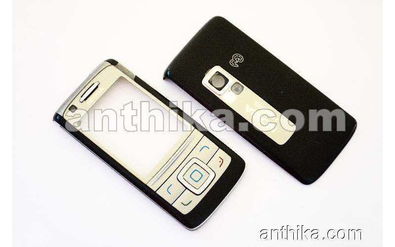 Nokia 6280 Kapak Tuş Original Xpress On Cover and Keypad Black New