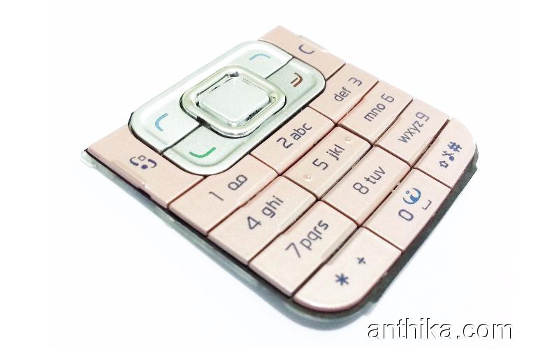 Nokia 6120 Classic Tuş Orjinal Kalitesinde Keypad Pink