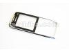 Nokia E51 Kapak Original Front Cover Silver Black Used