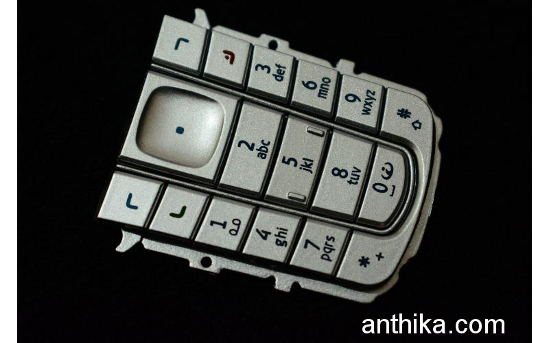 Nokia 6230 Tuş Orjinal Kalitesinde Keypad Silver New