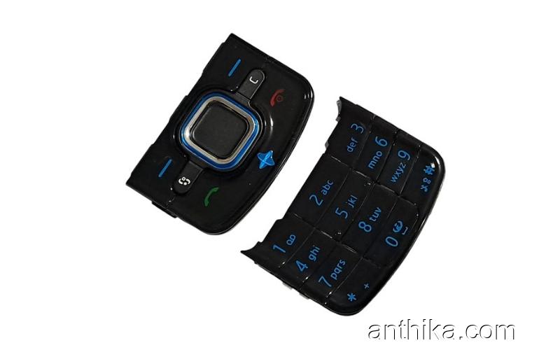 Nokia 6210 Navigator Tuş Orjinal Kalitesinde Keypad Black New