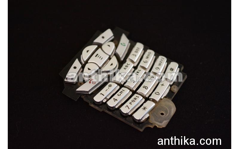 Motorola C350 Tuş Original Keypad Silver New