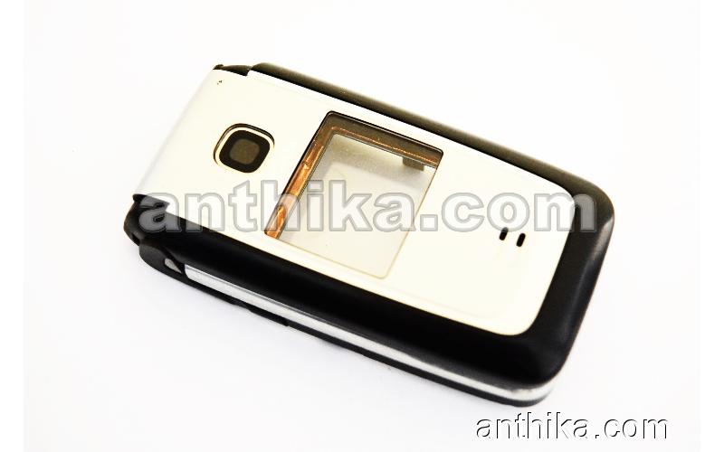 Nokia 6125 Kapak Mekanizma Original Front Cover Mechanism Black Silver