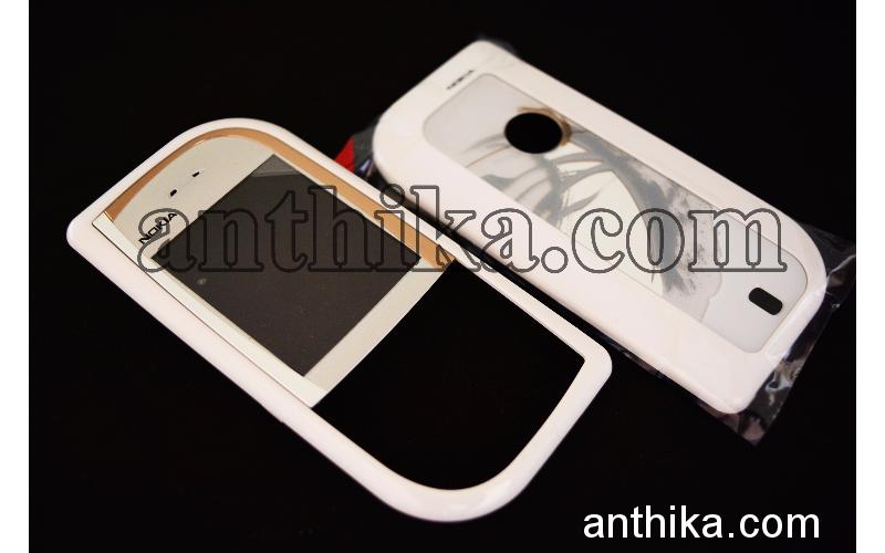 Nokia 7610 Kapak Original Xpress On Cover White New