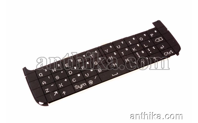 Nokia 5730 Klavye Tuş Original Keypad Qwertz Black New Condition