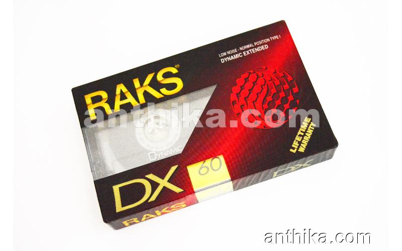 Raks DX 60 Kaset Cassette New in Box