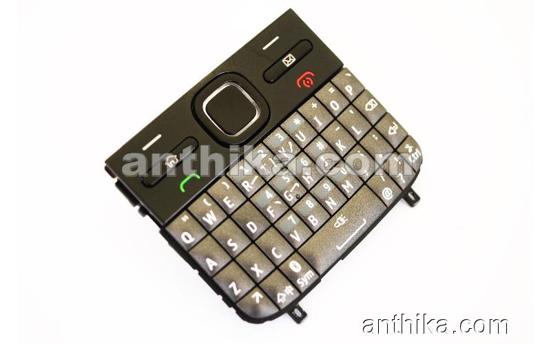 Nokia E5 E5-00 Tuş High Quality Keypad Black Grey New