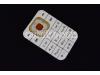 Nokia 7370 Tuş Original Keypad Chreme New 9797772