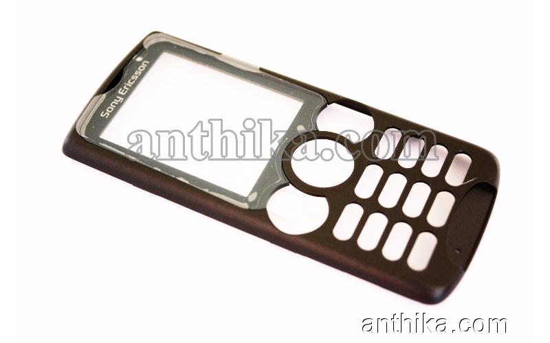 Sony Ericsson W810 W810i Kapak Original Front Cover Black SXK1097139
