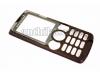 Sony Ericsson W810 W810i Kapak Original Front Cover Black SXK1097139