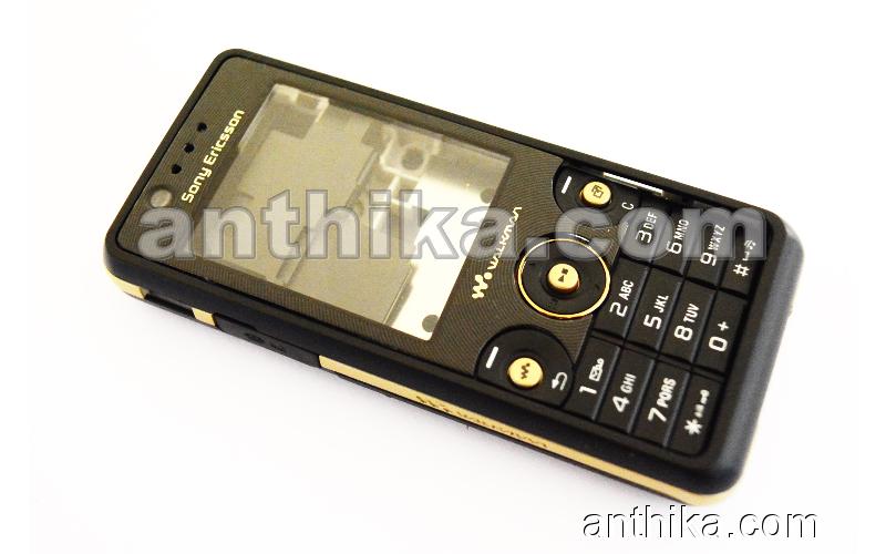 Sony Ericsson W660 W660i Kapak Kasa Tuş High Quality Full Housing Black