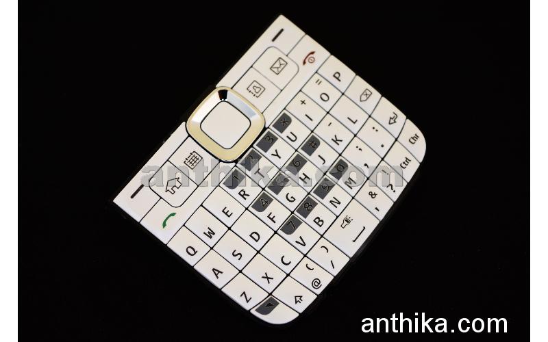 Nokia E63 Tuş High Quality Keypad White New